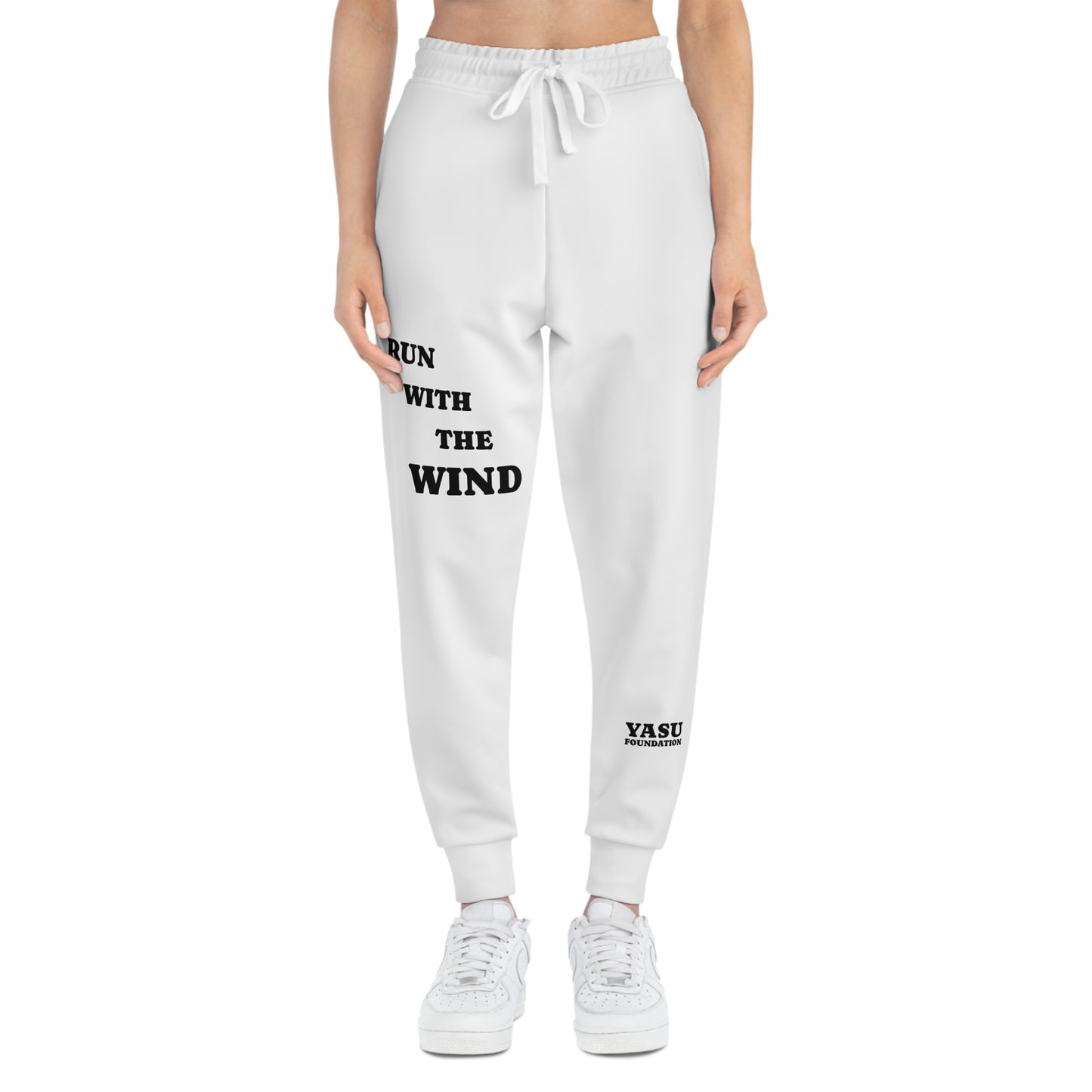 Copy of Copy of Unisex Athletic Joggers - Run With The Wind, Cozy Lounge Wear, Fitness Apparel, Gift for Athletes, Relaxed Track and Field wear