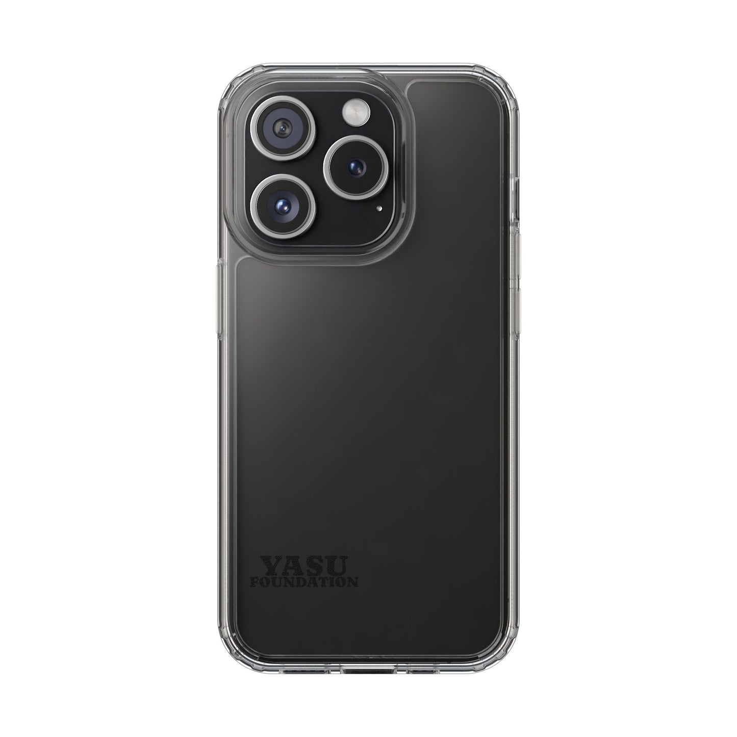 Transparent Phone Cases - Minimalist Clear Cases for iPhone, Customizable Phone Covers, Modern Protective Accessories, YASU Foundation