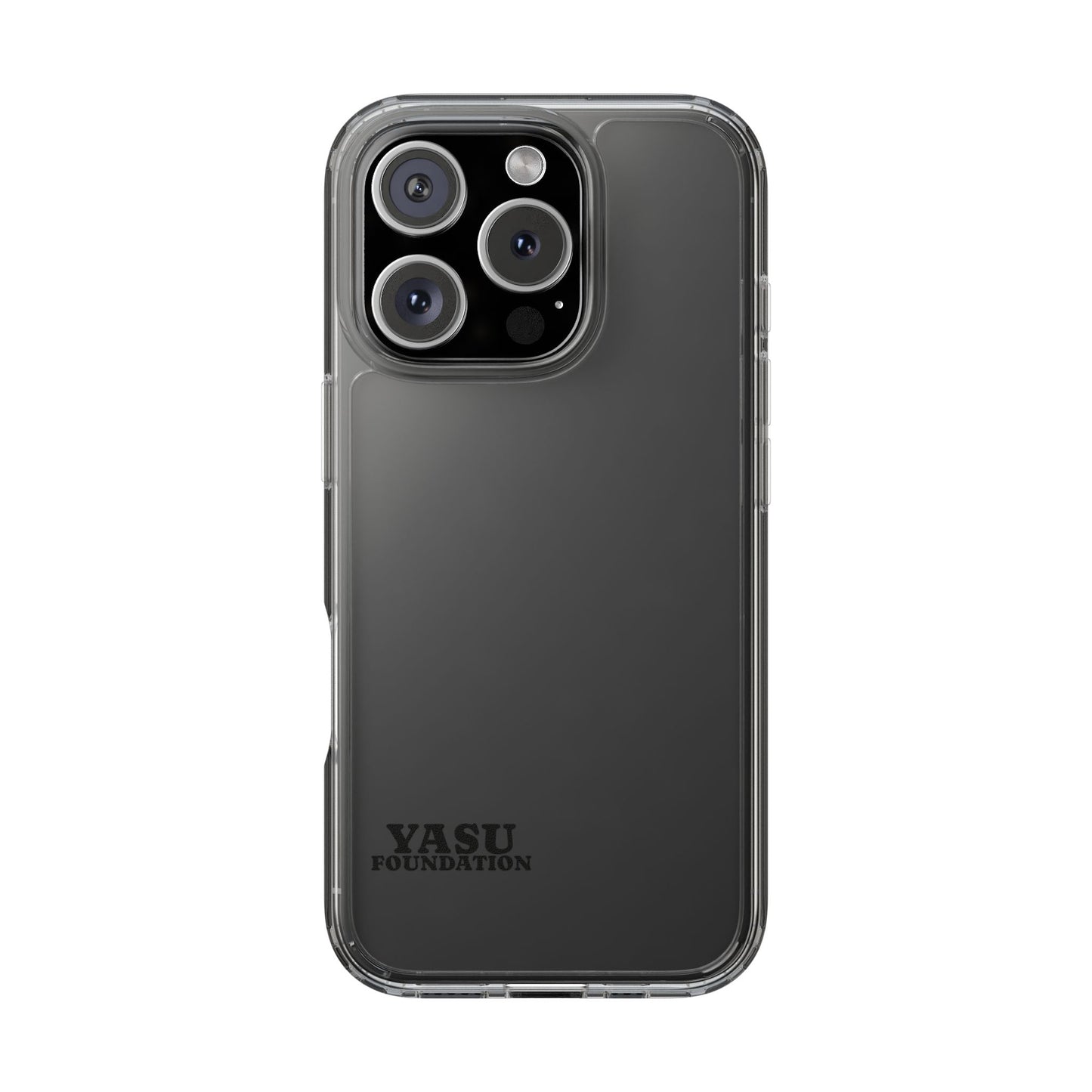 Transparent Phone Cases - Minimalist Clear Cases for iPhone, Customizable Phone Covers, Modern Protective Accessories, YASU Foundation