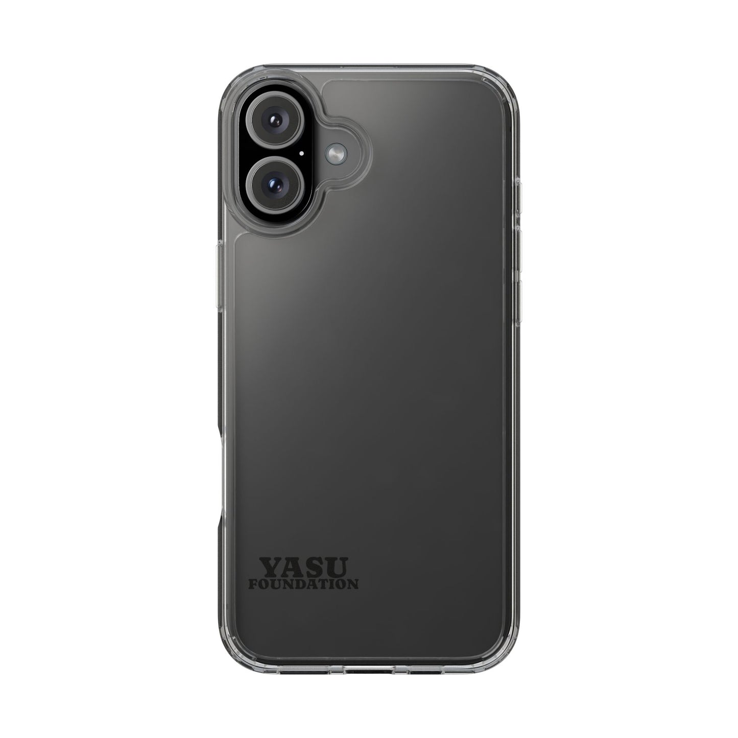 Transparent Phone Cases - Minimalist Clear Cases for iPhone, Customizable Phone Covers, Modern Protective Accessories, YASU Foundation