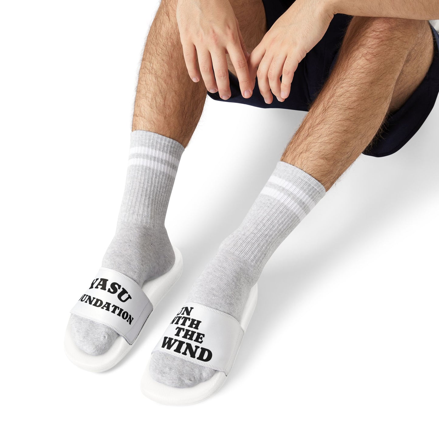 Copy of Unisex Removable- Run With The Wind-Strap Sandals for Summer, Relaxed Track And Field Merch