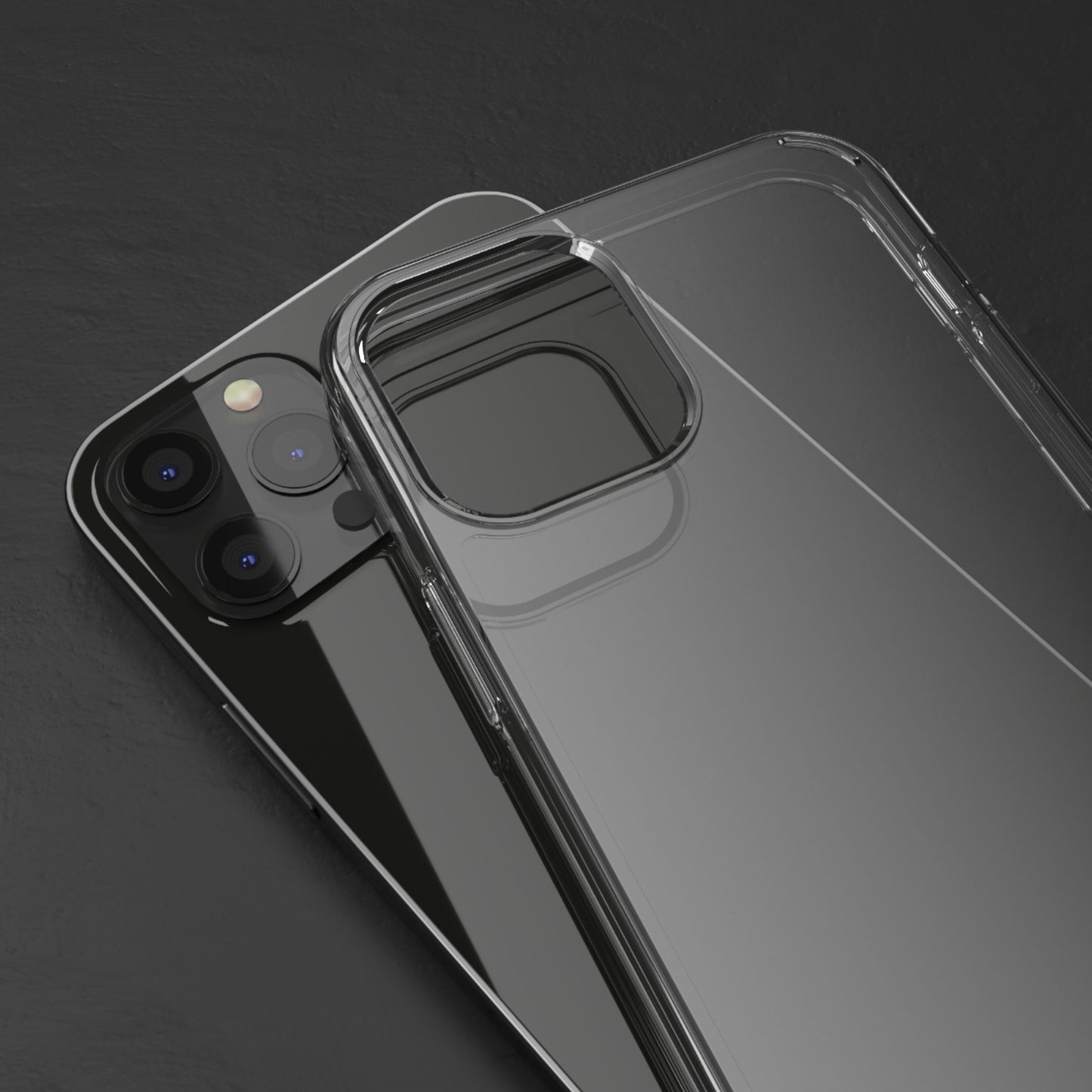 Transparent Phone Cases - Minimalist Clear Cases for iPhone, Customizable Phone Covers, Modern Protective Accessories, YASU Foundation