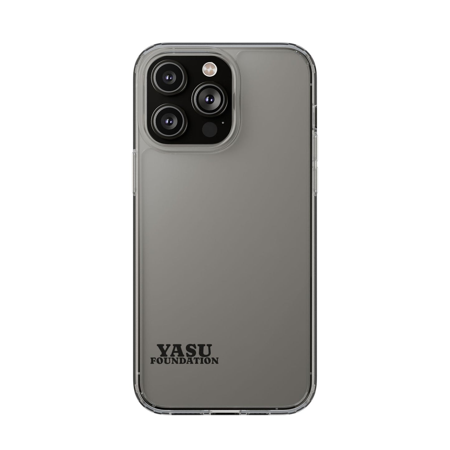 Transparent Phone Cases - Minimalist Clear Cases for iPhone, Customizable Phone Covers, Modern Protective Accessories, YASU Foundation