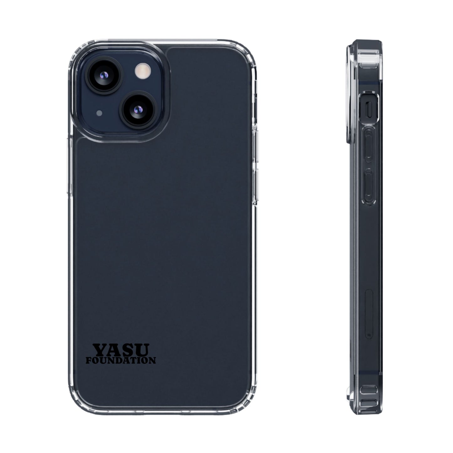 Transparent Phone Cases - Minimalist Clear Cases for iPhone, Customizable Phone Covers, Modern Protective Accessories, YASU Foundation