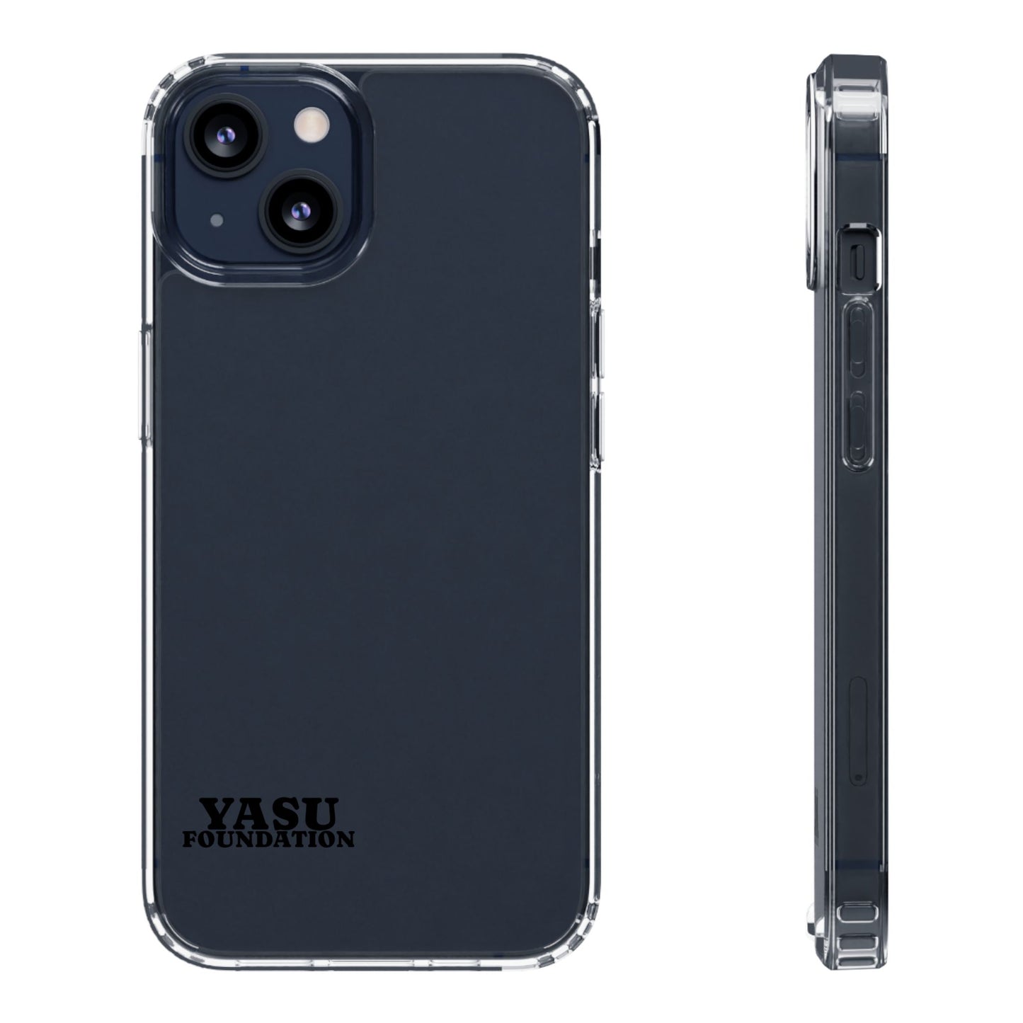 Transparent Phone Cases - Minimalist Clear Cases for iPhone, Customizable Phone Covers, Modern Protective Accessories, YASU Foundation