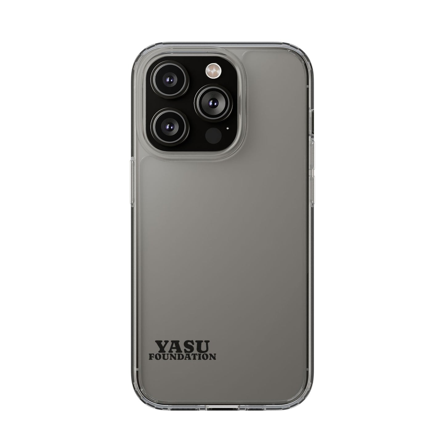 Transparent Phone Cases - Minimalist Clear Cases for iPhone, Customizable Phone Covers, Modern Protective Accessories, YASU Foundation