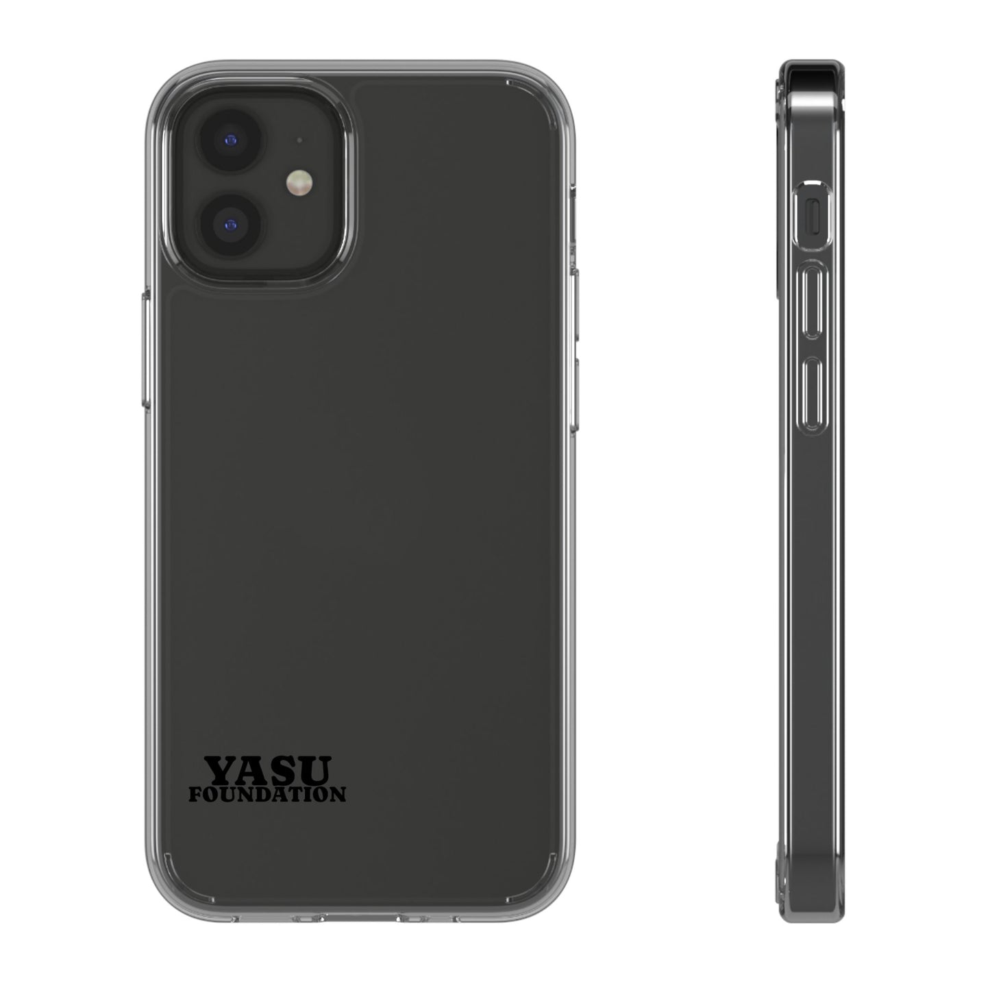 Transparent Phone Cases - Minimalist Clear Cases for iPhone, Customizable Phone Covers, Modern Protective Accessories, YASU Foundation
