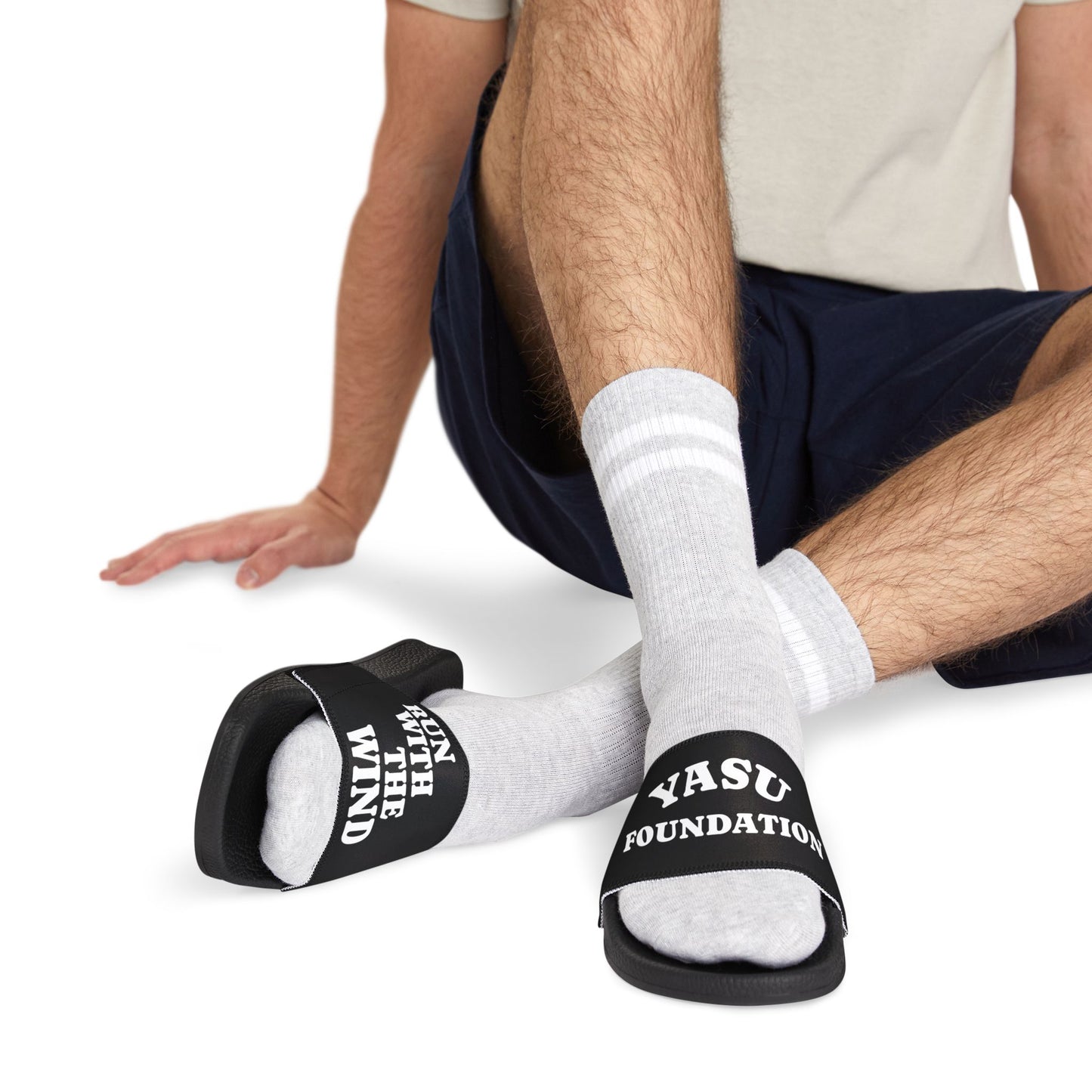 Copy of Unisex Removable- Run With The Wind-Strap Sandals for Summer, Relaxed Track And Field Merch