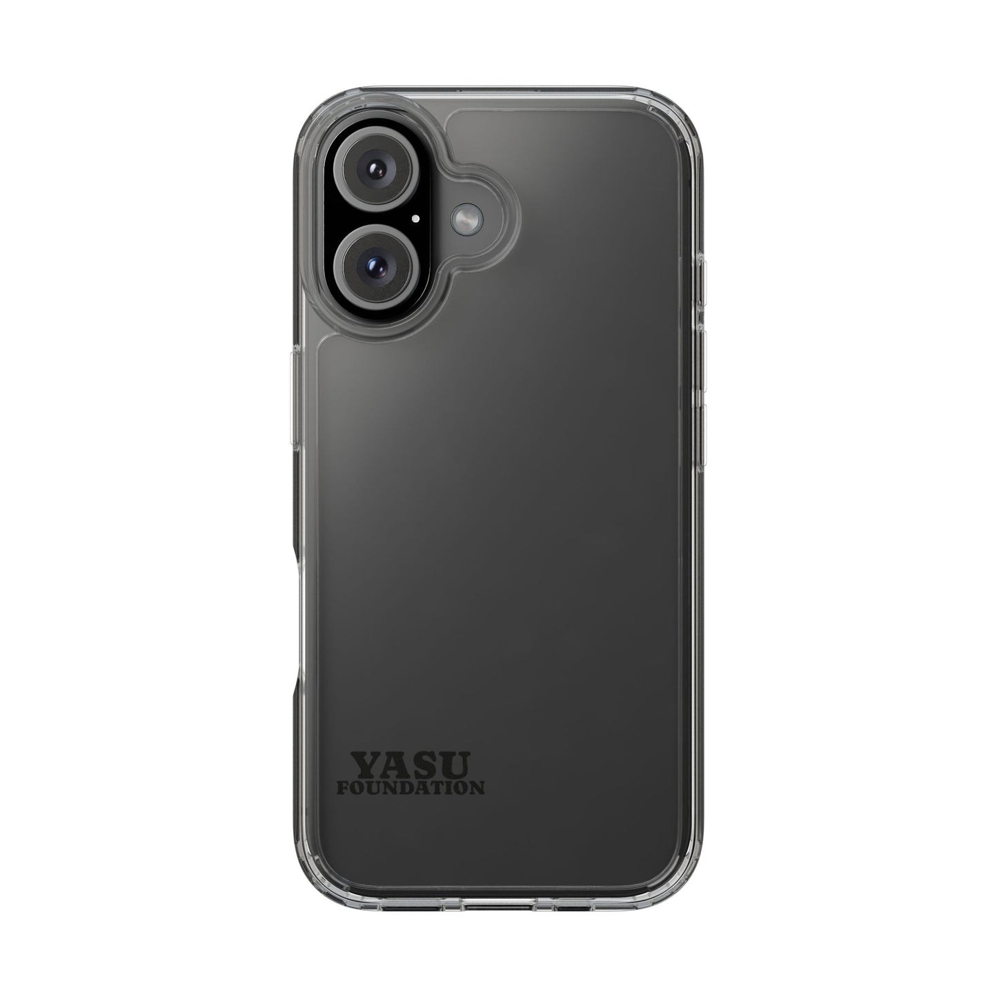 Transparent Phone Cases - Minimalist Clear Cases for iPhone, Customizable Phone Covers, Modern Protective Accessories, YASU Foundation