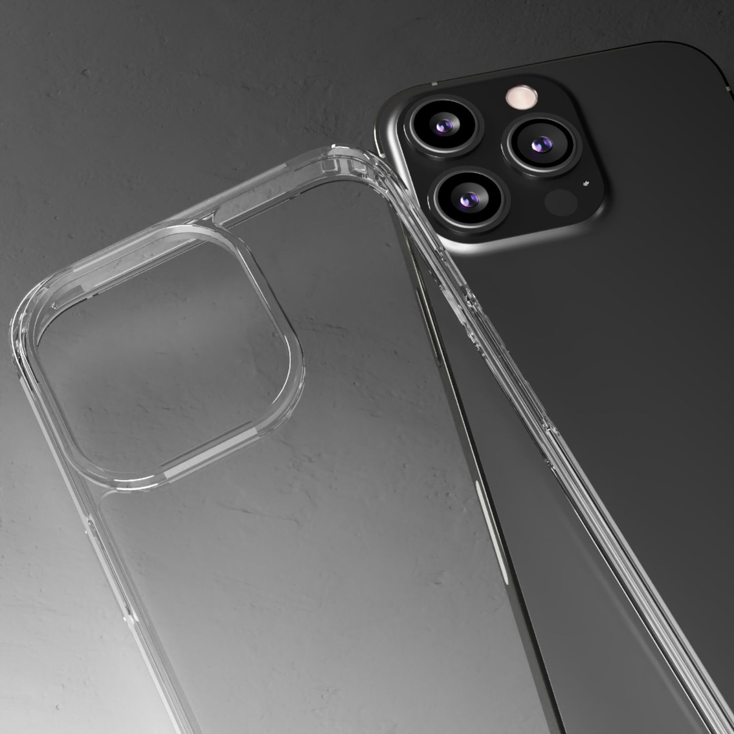 Transparent Phone Cases - Minimalist Clear Cases for iPhone, Customizable Phone Covers, Modern Protective Accessories, YASU Foundation