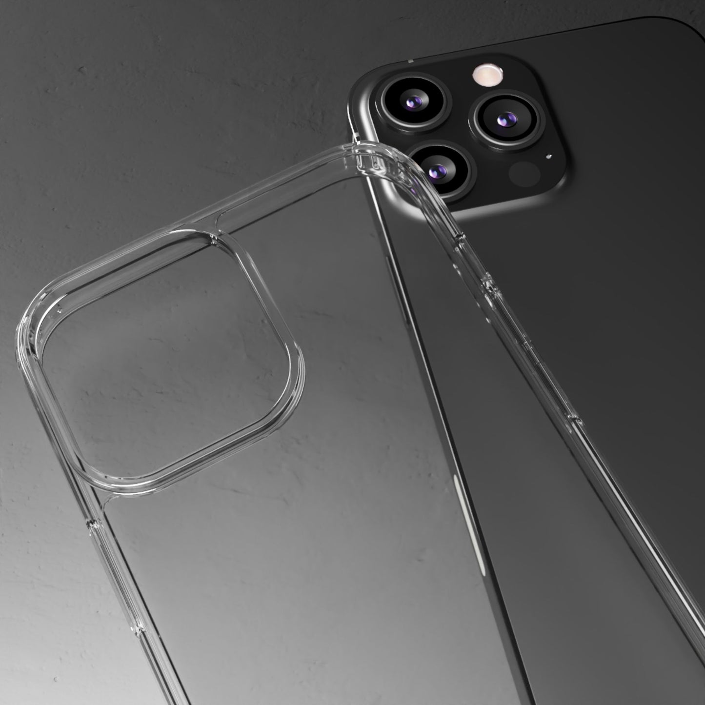 Transparent Phone Cases - Minimalist Clear Cases for iPhone, Customizable Phone Covers, Modern Protective Accessories, YASU Foundation
