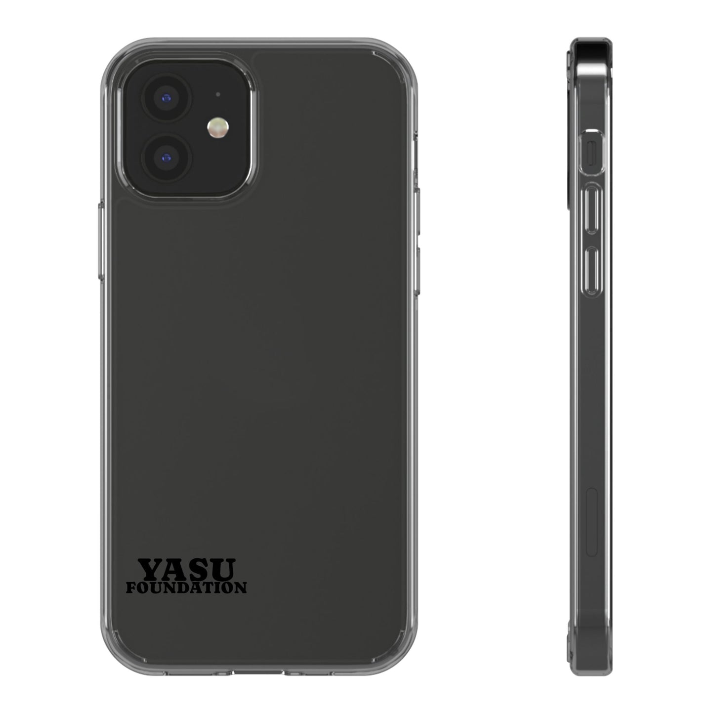 Transparent Phone Cases - Minimalist Clear Cases for iPhone, Customizable Phone Covers, Modern Protective Accessories, YASU Foundation