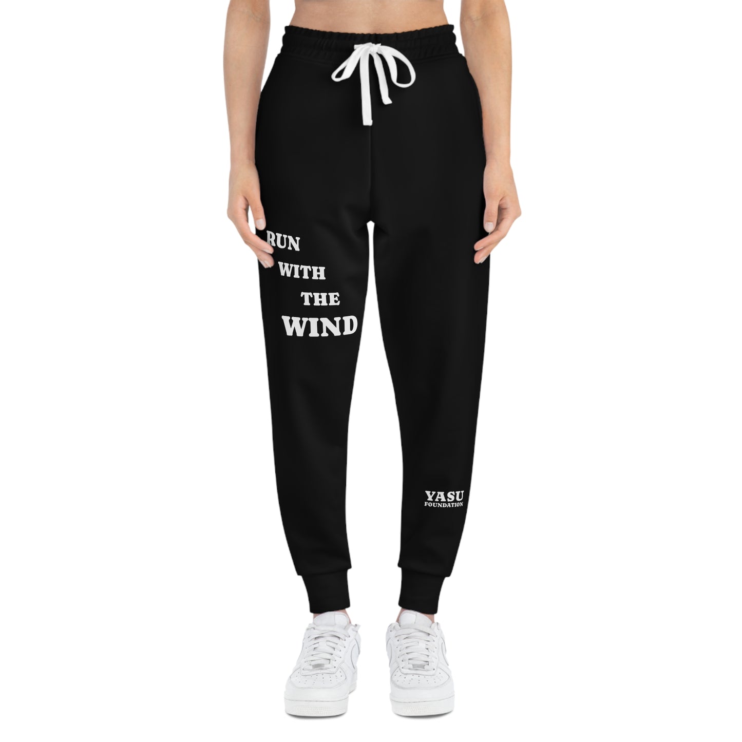 Copy of Unisex Athletic Joggers - Run With The Wind, Cozy Lounge Wear, Fitness Apparel, Gift for Athletes, Relaxed Track and Field wear