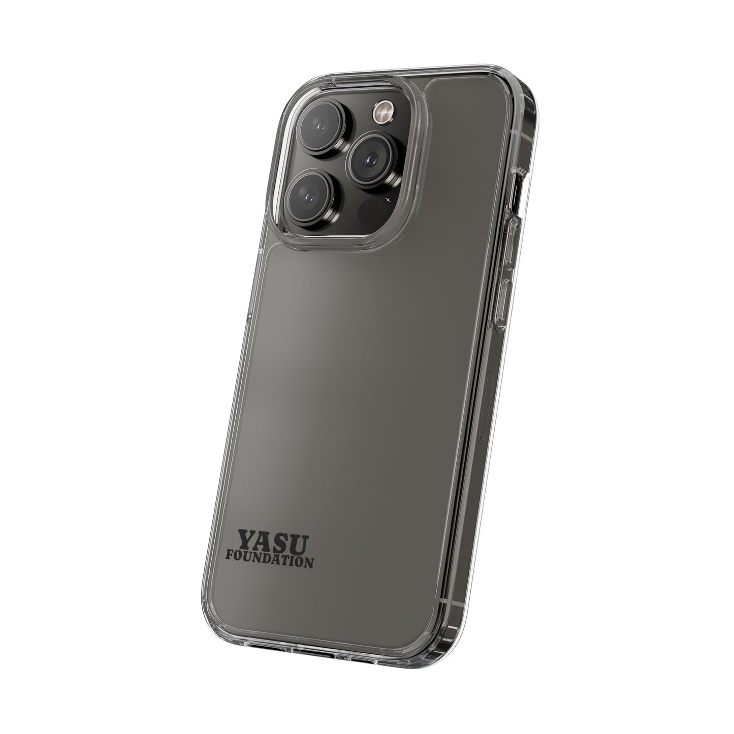 Transparent Phone Cases - Minimalist Clear Cases for iPhone, Customizable Phone Covers, Modern Protective Accessories, YASU Foundation