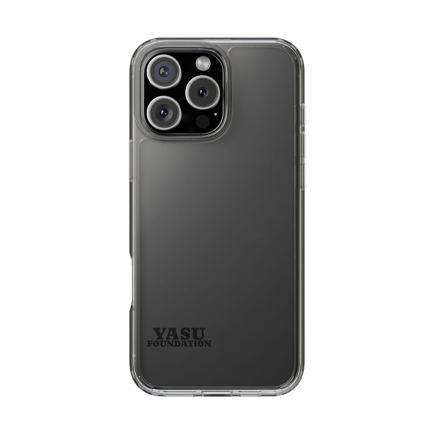 Transparent Phone Cases - Minimalist Clear Cases for iPhone, Customizable Phone Covers, Modern Protective Accessories, YASU Foundation