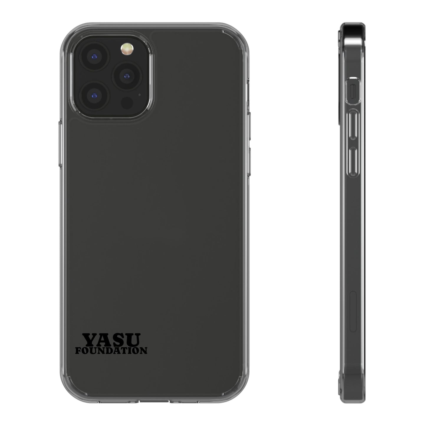 Transparent Phone Cases - Minimalist Clear Cases for iPhone, Customizable Phone Covers, Modern Protective Accessories, YASU Foundation