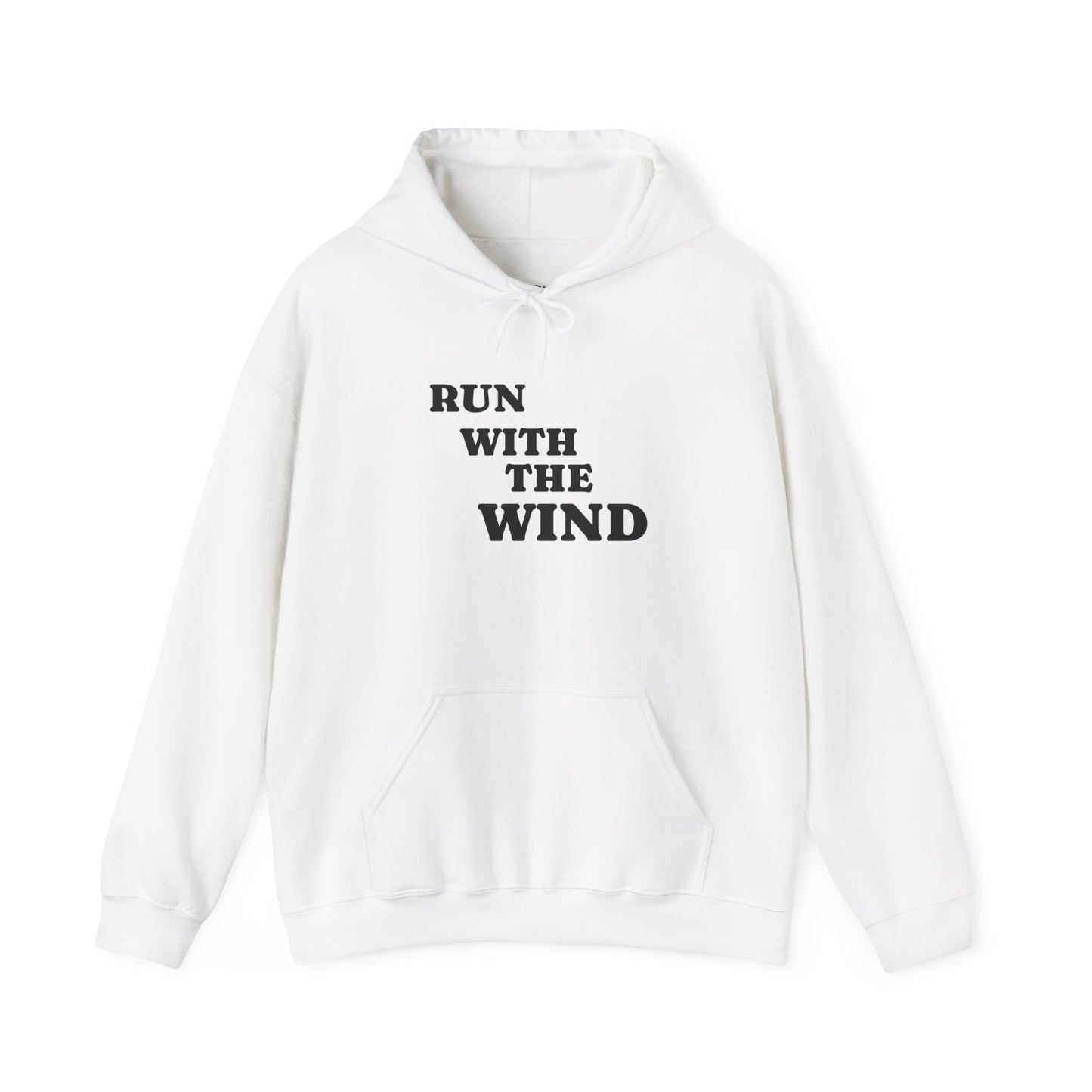 Copy of Cozy Unisex Heavy Blend™ Run With The Wind - Relaxed Track and Field Hooded Sweatshirt -