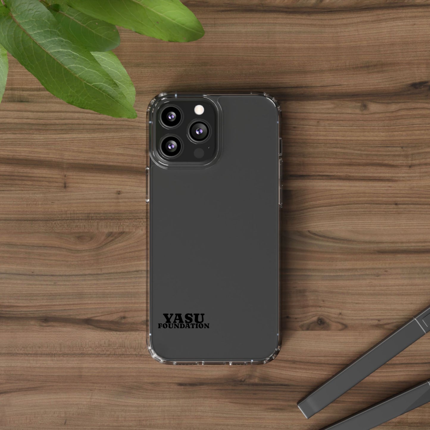Transparent Phone Cases - Minimalist Clear Cases for iPhone, Customizable Phone Covers, Modern Protective Accessories, YASU Foundation