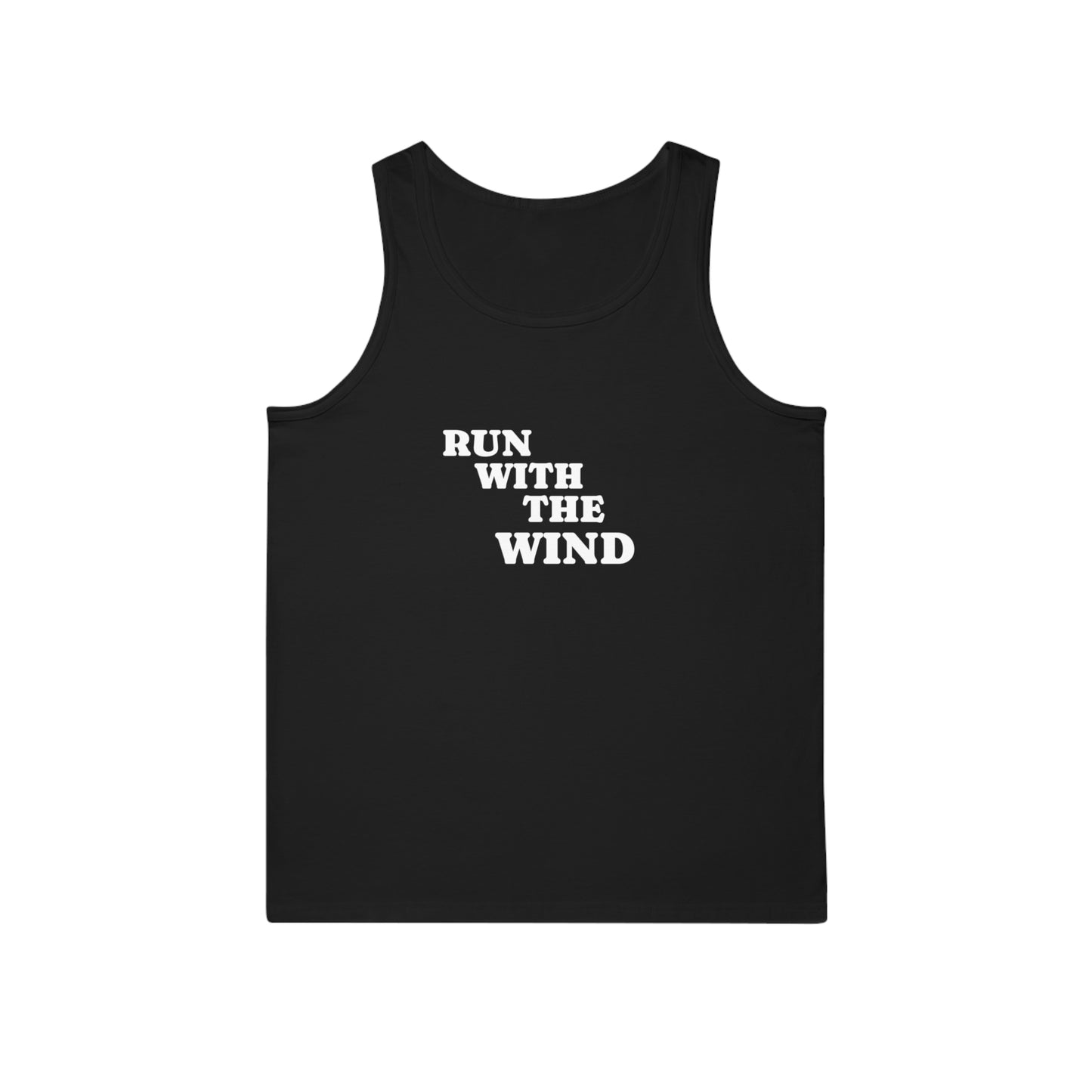 Copy of Run with the Wind Unisex Softstyle™ Tank Top, Motivational Workout Tee, Athleisure Apparel, Gift for Runners, Summer Fashion