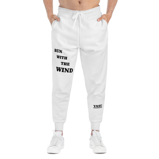 Copy of Copy of Unisex Athletic Joggers - Run With The Wind, Cozy Lounge Wear, Fitness Apparel, Gift for Athletes, Relaxed Track and Field wear