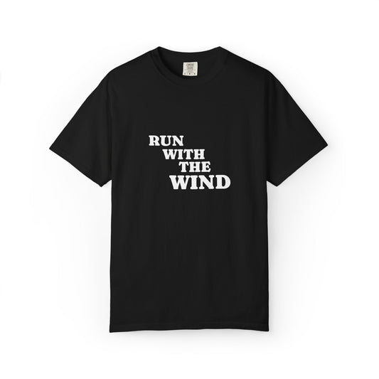 Copy of Unisex Run With The Wind T-Shirt - Relaxed Track and Field Tee