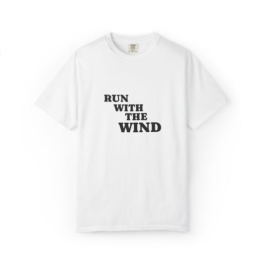 Copy of Unisex Run With The Wind T-Shirt - Relaxed Track and Field Tee