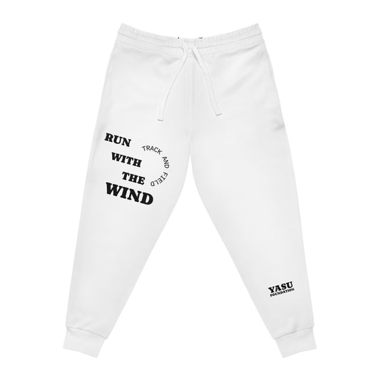Copy of Unisex Athletic Joggers - Run With The Wind, Cozy Lounge Wear, Fitness Apparel, Gift for Athletes, Relaxed Track and Field wear